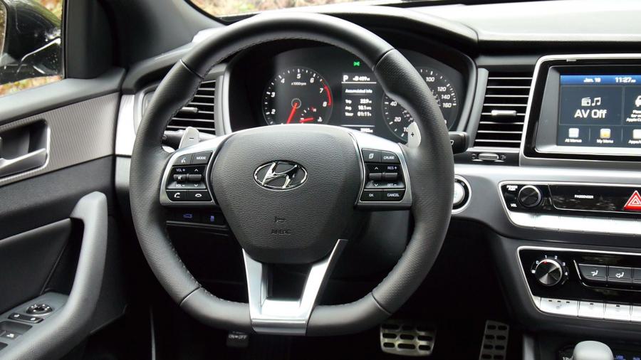 Панель приборов Hyundai Sonata Sport 2017 года  (NA) (фото 22 из 25)